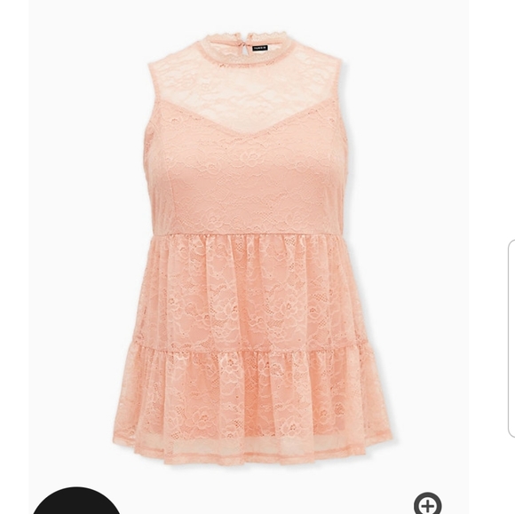 Torrid Lace Tiered Top - Picture 5 of 6